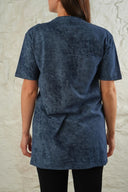 Batik Desen Tişört - Lacivert