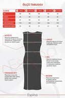 Kaşkorse Balıkçı Yaka Yırtmaçlı Örme Uzun Elbise - Antrasit